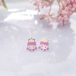 Alternative view of Kinderoorbellen "Pink hair princess"