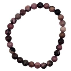Rhodoniet armband | 6 mm kralen